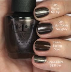 Opi Hot Toddy, Nails Opi Dip, Nail Growth Tips, Gel Nails French, Opi Gel Nails, Polish Girl, Opi Colors, Toe Nail Color