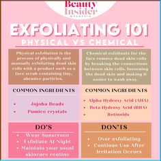 Do you exfoliate regularly? Here are some things you need t9 know about exfoliating! #skincare #skincaretips #exfoliation #exfoliate #exfoliating How Do You Exfoliate Your Skin, What Does Exfoliating Do, Why Exfoliate Skin, Benefits Of Exfoliating Skin, How To Exfoliate Face, Makeup Knowledge, Exfoliating Skincare, Esthetician Facial, Bra Guide