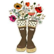 Xtratuf Boots with Wildflowers Sticker Xtratuf Boots, Boots With Flowers, Alaskan Artist, Book Stationery, Store Credit Cards, The Spirit, The Wild, Alaska, Wild Flowers