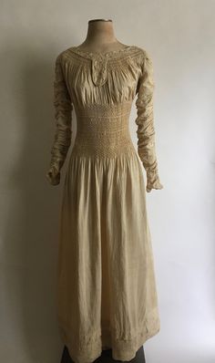 This Womens Dresses item by MadelonVintage has 575 favorites from Etsy shoppers. Ships from United States. Listed on 20 Mar, 2023 Liberty And Co Dress, Long Sleeves Aesthetic, Pajama Wardrobe, Reform Dress, Sleeves Aesthetic, Artistic Dress, Smocking Fashion, 1900s Costume, History Bounding