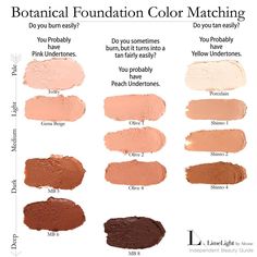 How to Choose a Limelight Foundation Color Home Beauty Tips, Foundation Colors, Perfect Foundation, Natural Cosmetics, Natural Living