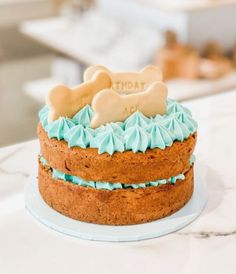 Luxurious CakesTreats For Your Dog’s Birthday Peanut Butter Cake For Dogs, Dog Birthday Cake Easy, Cake For Dogs, Cake Dog, Pet Treats Recipes, Dogs And Humans, Dog Biscuit Recipes