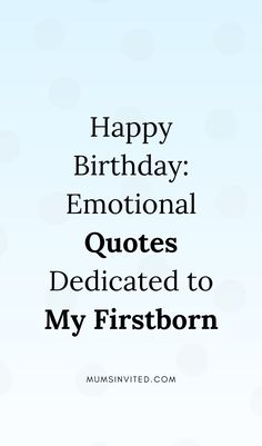 Celebrate your first born's special day with these happy birthday quotes & wishes for 2024! Find Short, beautiful, funny & nostalgic messages perfect for your first born daughter or son's birthday card, Instagram caption or party decor. These cute & adorable first born birthday quotes from mom will make their day extra memorable. Show your first child how much you love them on their special day with these touching sentiments! first born child birthday quotes. happy birthday quotes for first born Growing Up With Your First Born, The Day You Were Born Quotes, Quotes For First Birthday, 1st Birthday Post Caption, Happy Birthday To My First Born Son, Happy Birthday To My First Born Daughter, First Birthday Captions Instagram, 1st Birthday Captions Instagram