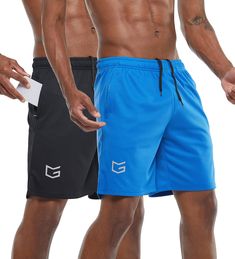 PRICES MAY VARY. MESH MATERIAL & PERFORMANCE: The G GRADUAL men's running shorts is made with 95% polyester 5% spandex, lightweight ,quick-dry fabric and designed to keep you comfortable for workouts and practice. ZIP POCKETS ON BOTH SIDE: Our running shorts are thoughtfully made with two deep, zippered pockets, so you can keep your phone or other valuables safe and secure during your workouts. ELASTIC WAISTBAND & INNER DRAWCORD: Featured elastic can perfect suit your waist. Inner drawstring ens Jogging Exercise, Training Basketball, Running Shorts Men, Fit Workout, Workout Running, Running Fitness, Gym Shorts, Mesh Material, Workout Gym