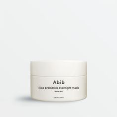 ABIB Rice Probiotics Overnight Mask Barrier Jelly (80ml) Overnight Mask, Rice Bran, Oil Cleanser, Anti Ageing, Skin Care Routine Steps, Skin Barrier, Skin Texture, Facial Oil, Skin Care Essentials