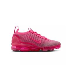 Nike Air Vapormax 2021 Fk "Pink Blast/Hyper Pink" Women's Shoe Nwt Size 7 Box Is Not Included Modern Meets Classic In The Nike Air Vapormax 2021 Fk "Pink Blast/Hyper Pink" Women's Shoe. Made From At Least 40% Recycled Materials By Weight, The Nike Air Vapormax 2021 Fk Is Airy And Easy To Wear With Superstretchy, Recycled Flyknit And A Soft Collar That Sculpts Your Ankle. The Stitched On Swoosh And Recycled Tpu Heel Clip Add A Splash Of Intrigue As You Float Down The Streets On Incredibly Soft Va Sporty Pink Sneakers For Light Sports, Pink Running Shoes With Boost Midsole, Pink Running Shoes With Boost Midsole For Light Sports, Pink Running Shoes For Light Sports With Boost Midsole, Pink Running Shoes For Light Sports, Pink Sports Sneakers, Pink Sporty Running Shoes For Light Sports, Sporty Pink Running Shoes For Light Sports, Pink Breathable Sneakers For Training