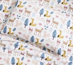 an image of a sheet set with animals on it