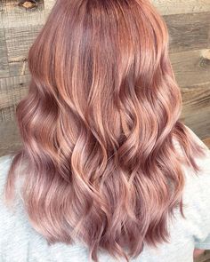 Dusty Rose Hair Color, Summer Hair Colour, Dusty Rose Hair, Hair Colour Trends