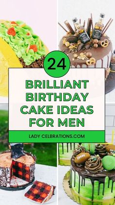 birthday cake ideas for men that are easy to make