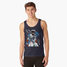 "American Football_2021" Tank Top by wadaie2020 | Redbubble T Shirts With Sayings, Lady And Gentlemen, My Art, Awesome Products, Classic T Shirts, Sleeveless Top