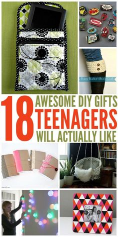 ten diy gifts for teenagers that are actually like art and crafting with the kids