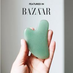 A breath of calmness in your busy life. A daily ritual, an act of self care. What it is:Gua sha has been practiced in Traditional Chinese Medicine for thousands of years. Perfected throughout the centuries, this gua sha tool was built to have a firming, lifting effect on the skin. Jade is balancing and has naturally cooling properties. It is known as the stone of eternal youth. What it does: Besides improving overall health and radiance of the skin, gua sha has a multitude of benefits. Promotes Jade Gua Sha, Facial Massage Tool, Gua Sha Facial, Gua Sha Tools, Jade Roller, Skin Prep, Facial Roller, Skincare Tools, Massage Tools