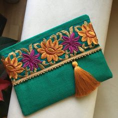 Floral Clutch Embroidered handbag Mothersday gift burlap | Etsy Handmade Evening Bag For Festivals, Bohemian Embroidered Pouch For Party, Bohemian Rectangular Party Pouch, Green Rectangular Clutch As Gift, Green Rectangular Clutch Gift, Rectangular Green Clutch For Gift, Green Rectangular Clutch For Gift, Green Clutch Pouch For Daily Use, Green Clutch Bag As Gift