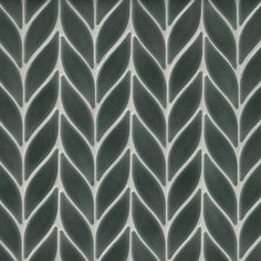 an abstract pattern made up of leaves in shades of green and grey on a white background