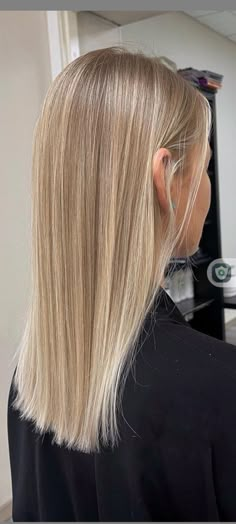 Perfect Blonde Hair, Bright Blonde Hair, Hairstyles 2024, Balayage Blonde