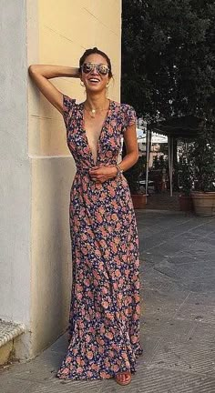 Find More at => http://feedproxy.google.com/~r/amazingoutfits/~3/j7QdCUhcYtk/AmazingOutfits.page Sukienki Maksi, فستان سهرة, Dresses Outfits, Stitch Fix Style, Mode Inspiration, Scarf Styles, Outfits Summer