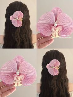 Cute Hair Clips, Bow Ponytail, Hair Accessories Collection, Ootd Ideas, April May, Cute Hair, Girly Accessories, Diy Hair Accessories, Girly Jewelry