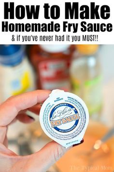 how to make homemade fry sauce and if you've never had it you must