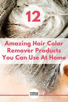 Hair Color Remover Diy, Diy Hair Dye Remover, Homemade Hair Color, Diy Hair Color Remover, Hair Colour Remover, Boxed Hair Color, Diy Hair Dye, Hair Dye Removal, Permed Hair