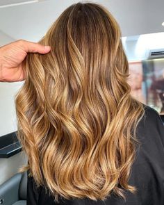 Golden Highlights Brown Hair, Hair Halo, Halo Extensions, Brown Hair Looks, Golden Blonde Hair, Bridal Hair Buns, Halo Hair Extensions, Hairstyles For Layered Hair, Halo Hair