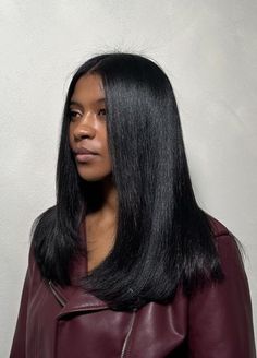 Pressed Natural Hair, Straightening Natural Hair, Silk Press Natural Hair, Hair Maintenance Tips, Haute Hair, Dyed Natural Hair, Hair Appointment, Black Hair Care, Natural Hair Inspiration