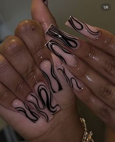 Dope Nail Designs, Acrylic Nails Coffin Pink, Long Square Acrylic Nails, Bling Acrylic Nails, Square Acrylic Nails, Types Of Nails, Dope Nails