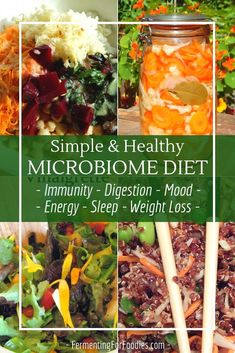 Looking for a diet to help with weight loss, digestion, and immunity? Here is a healthy gut diet that is simple and delicious! Microbiome Diet Recipes, Microbiome Recipes, Healthy Gut Diet, Microbiome Diet, Smoothies Vegan, Healthy Microbiome, Low Carb Diets