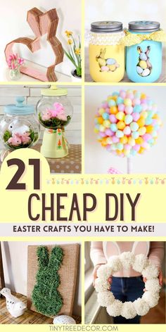 easter crafts that are easy and cheap to make