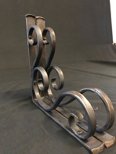 a metal object sitting on top of a table