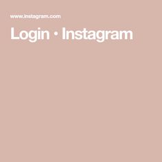 the text login instagramm is shown in white on a light pink background