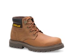 Caterpillar-Outbase Work Boot Get the support you need to get the job done with the Outbase work boot from Caterpillar. With an Ease cushioned footbed, electrical hazard protection, and slip-resistant sole, this ankle boot has everything you need for all-day comfort. Caterpillar Shoes, Trending Boots, Athleisure Fashion, Trending Sneakers, Shoe Store, Timberland Boots, Boot Sandals, Boys Shoes, Work Boots