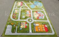 a child's play mat is shown on the ground