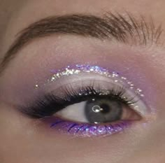 Mekap Mata, Swag Makeup, Ethereal Makeup, Purple And Silver