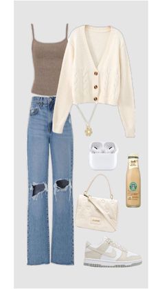 Collage Clothes Outfit, Back To School Outfit Ideas, Elegance Dress, Phone Bill, Simple Outfits For School, Modesty Outfits, First Day Of School Outfit, Outfit Inspo Casual, Casual Preppy Outfits