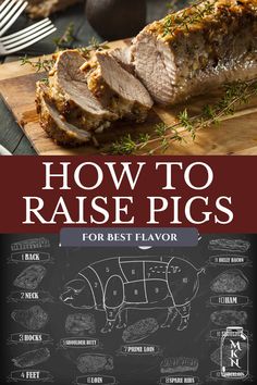 how to raise pig's for best flavor in the world, with instructions and pictures