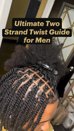 Perfecting the two strand twist, a must-try style for men who love to keep their hair game strong and stylish. Interested in more trendy hairstyles? Click on this pin and head over to our blog for a wealth of ideas and inspiration! Braid With Fade Men, Men Twisted Hairstyles, Nature Hair Twist, Twist Ideas For Men, Mens Twist Braids, Men’s Twist Hairstyles With Fade, Hairstyles For Short Hair Men Black, Men Hear Style, Men’s Twist Hairstyles Black