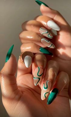 Easy Nails, Cute Nail Art Designs, Almond Nail, Nailed It