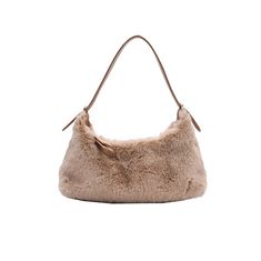 • Main Material: Faux Fur • Lining Material: Polyester • Pattern Type: Solid • Occasion: versatile • Interior: cell phone pocket • Closure type: zipper • Casual style • Hardness: soft • Import Product Plush Bags, Underarm Bag, Fashion Winter, Small Handbags, Evening Bags, Casual Style, Faux Fur, Winter Fashion, Cell Phone