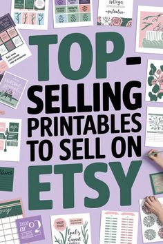 Top-Selling Printables to Sell on Etsy Etsy Strategy, Printables To Sell On Etsy, What To Sell On Etsy, Printables To Sell, Fall Crafts For Adults, Canva Tutorials, Printable Business