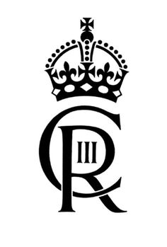 the letter person with a crown on top of it, and an r in the middle