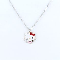 Kawaii Sanrio Pendant Necklace - Juneptune Sanrio Fashion, Melody Hello Kitty, Kawaii Sanrio, Hello Kitty Backgrounds, Charm Chain, Outfit Making, Sanrio Characters, Coque Iphone, Haiti