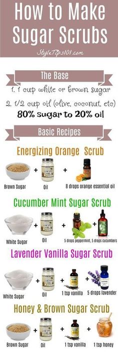 Diy Kosmetik, Spa Water, Diy Scrub, Scrub Recipe, Diy Spa