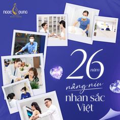 an advertisement for the 25th anniversary of namg nuu nann sac viett