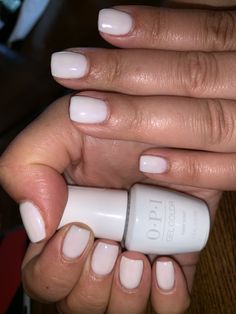 OPI Funny Bunny gel color #cosmoprofbeauty #opigelcolor #funnybunny #summernails #janethramos Nail Color Funny Bunny, Opi White Nail Polish Shades, Opi White Colors, Opi Gel Polish Colors Spring 2023, Funny Bunny Gel Nails, Opi Gel Polish Colors Summer, Funny Bunny Opi Gel, Opi Gel Polish Colors, Baby Nail Polish