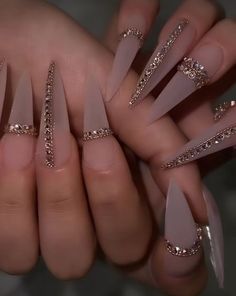 #naildesign #nailart #halloweennailart  #halloweennaildesigns #halloweennailsideas  #halloweennail #fallnails #fallnailideas #pinterestnails #nailideasacrylic #nailartistrybykylie #ghostnails Nude Nails With Gems, Nude Color Nails, Nails With Gems, Best Nails, Color Nails, Toe Nail Designs