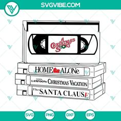 VHS Christmas SVG, A Christmas Story SVG, Home Alone SVG, National Lampoons Christmas Vacation SVG, The Santa Clause SVG Hey there! These design files are perfect if you’re looking to create a unique logo or graphic. Give them a try! Christmas SVG Files Christmas Cassette Seeking clip art that combines originality with loveliness, all while ensuring the utmost quality for your creative projects? Look no further! Our images are tailored for various uses, from personalizing t-shirts and s... Christmas Movie Svg Free, Home Alone Svg, Christmas Story Svg, Christmas Vacation Svg, The Santa Clause, Lampoons Christmas Vacation, National Lampoons Christmas, Lampoons Christmas, Vacation Svg