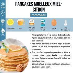 pancakes molleux miel - citron mmmmeat 200 g / m