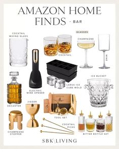 an image of the contents of a home bar with drinks and liquors on it