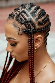 Ghana Braids Stitch Braids Hairstyles, Ghana Braid Styles, Stitch Braid, Protective Braids, Half Braid, Back Braid, Ghana Braids, Braided Hairstyle, Types Of Braids