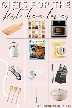 20 Gift Ideas for the Ultimate Kitchen Lover For Christmas! | Lynn Mumbing Mejia Kitchen Gift Ideas, Cooking Gifts, Ultimate Kitchen, Ultimate Gift Guide, Baking Gifts, Chef Gifts, 20 Gifts